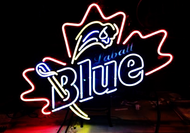 Labatt Blue Light Cutlass Neon Sign